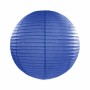 Bol lampion donker blauw 25 cm