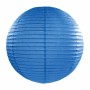 Bol lampion blauw 35 cm